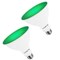 Luxrite PAR38 LED Green Light Bulb 8W 45W Equivalent Damp Rated UL Listed E26 Medium Base, 2PK LR31643-2PK - alternate 1